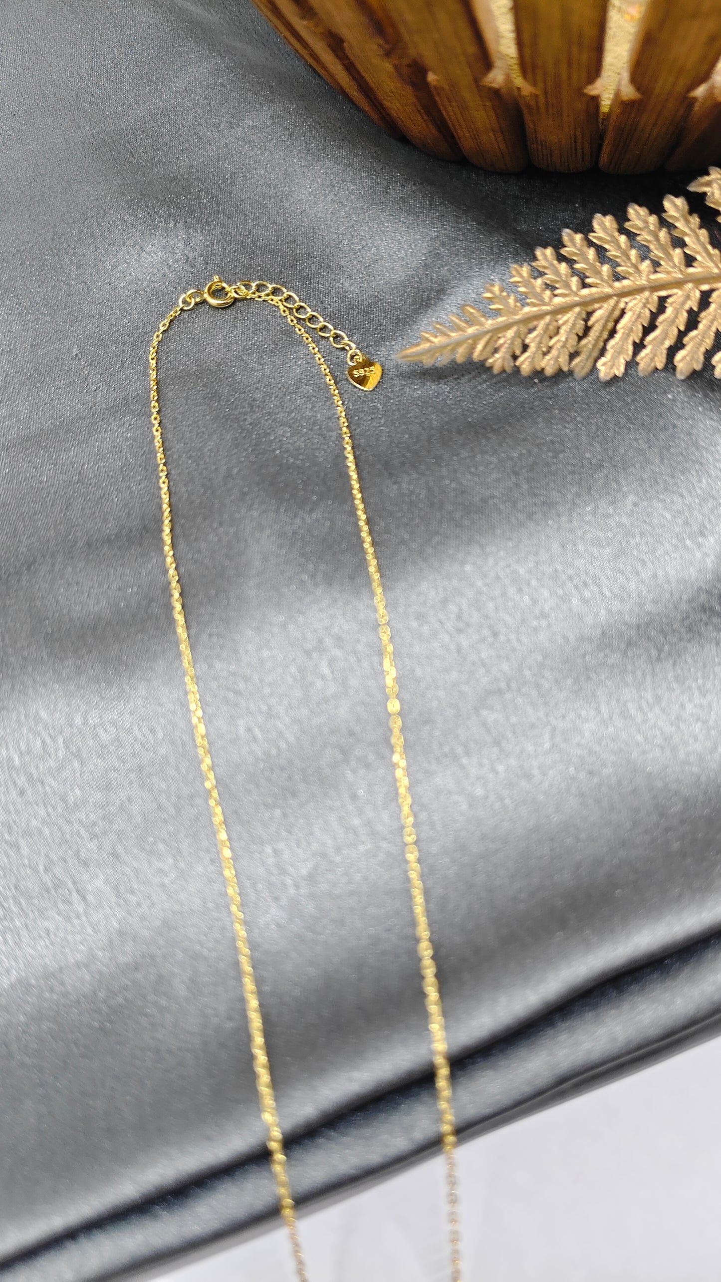 925 Silver Gold Colour Unicorn Design White Stone Chain With Pendant