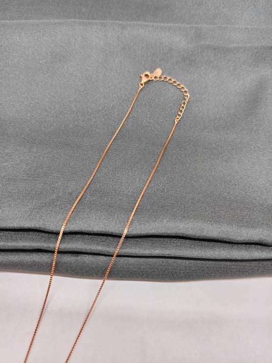 925 Silver Rose Gold Colour MOP In Flower Design With Stone Set
