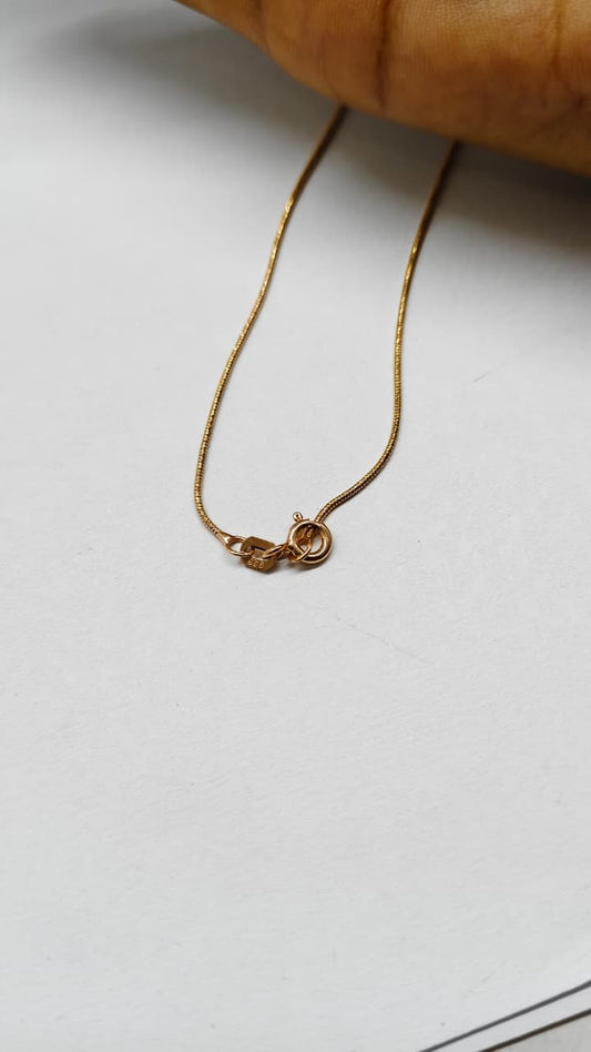 925 Silver Rose Gold Colour White Stone Heart Design Chain Pendant Set With Earrings